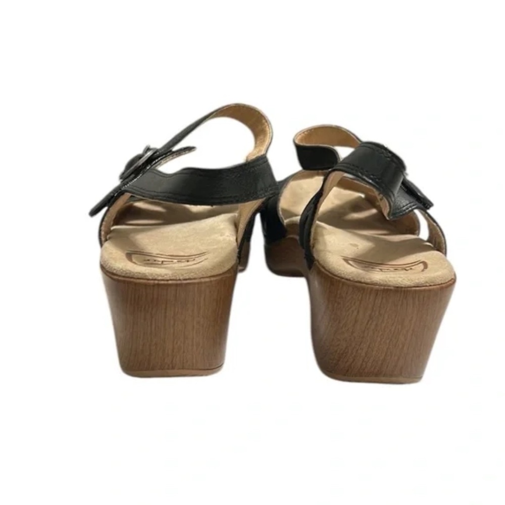 Dansko Season Black Sandals Size 38 - Picture 9 of 10